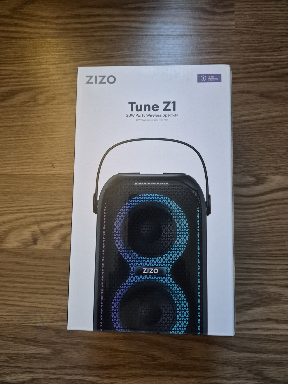 ZIZO Tune Z1 20W Portable Wireless Speaker - Black